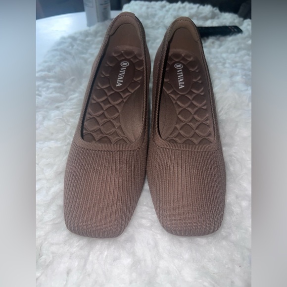 Shoes - VIVAIA Margot Wedge Women's Square Toe Wedge Pumps Shoes 8 NWOB